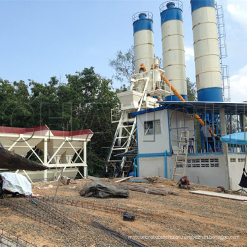 Hzs50 Centralized Control Concrete Manufacturing Plant 50m3/H